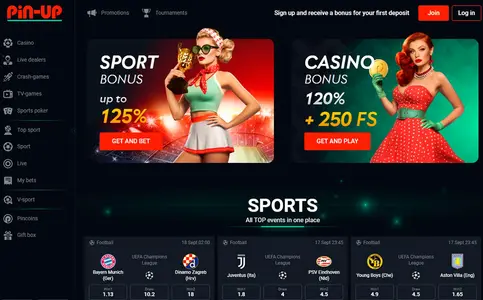 casino pin up online game betting slots